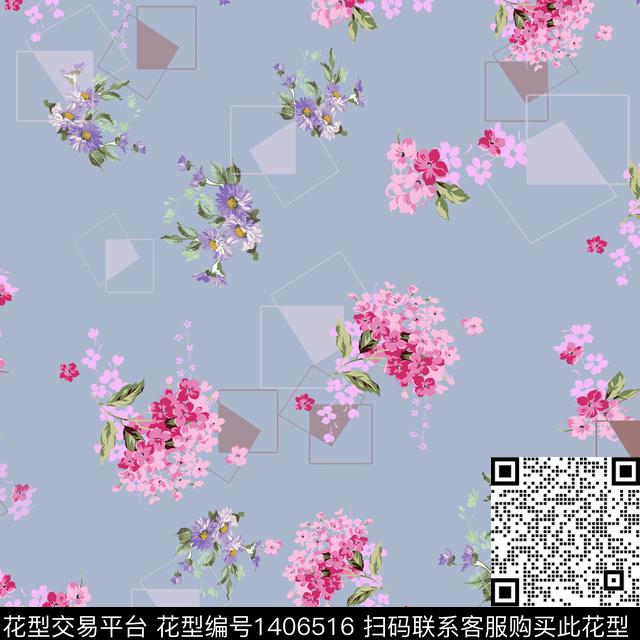 210325-xsh-6-2.jpg - 1406516 - 花卉 大牌风 小碎花 - 传统印花花型 － 女装花型设计 － 瓦栏