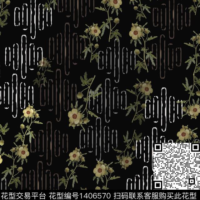 210325-xsh-10-3.jpg - 1406570 - 花卉 大牌风 小碎花 - 传统印花花型 － 女装花型设计 － 瓦栏