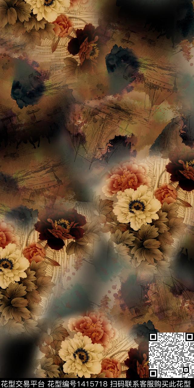 3.jpg - 1415718 - 花卉 印花 3D立体 - 数码印花花型 － 女装花型设计 － 瓦栏