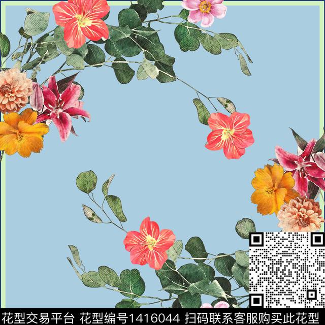 2021-04-22.jpg - 1416044 - 女装定位花 花卉 大花 - 数码印花花型 － 方巾花型设计 － 瓦栏