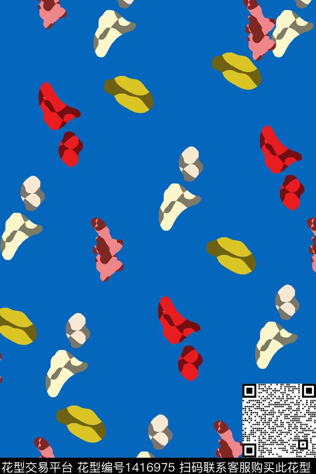 炫彩时尚艺术效果传统印花花型下载（图片编号: 1416975） - 瓦栏（Walan）