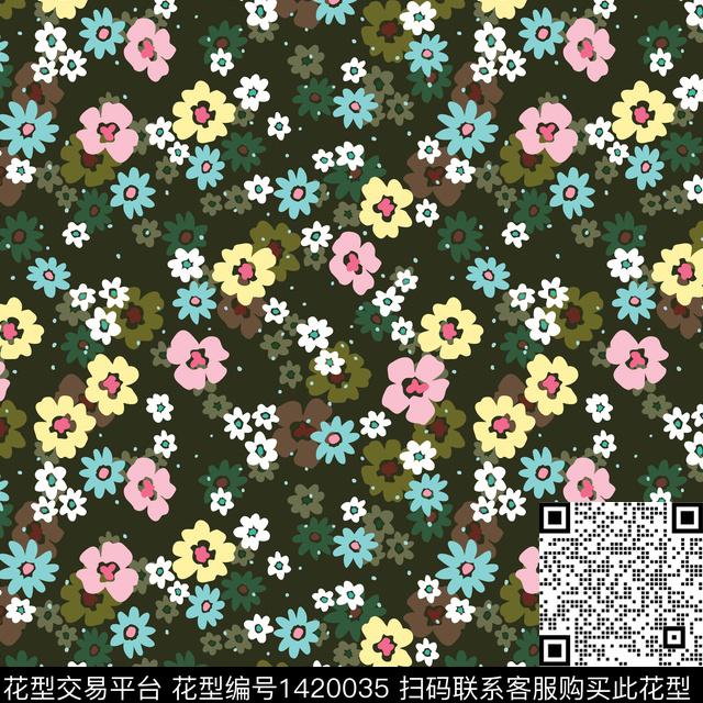 ymc-94.jpg - 1420035 - 简约 抽象花卉 花卉 - 数码印花花型 － 女装花型设计 － 瓦栏
