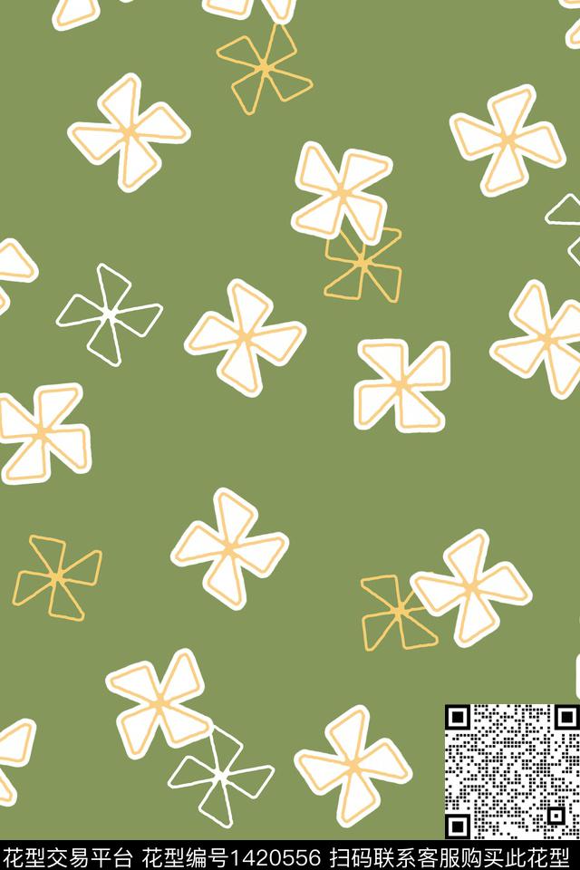 TYH5.jpg - 1420556 - 可爱 卡通 几何 - 数码印花花型 － 童装花型设计 － 瓦栏