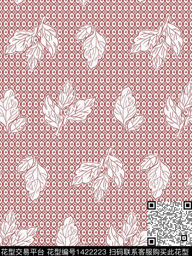 时尚肌理女装传统印花花型下载（图片编号: 1422223） - 瓦栏（Walan）