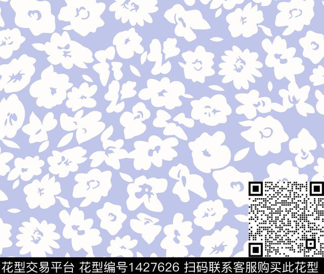 f40.jpg - 1427626 - 数码花型 复古 花卉 - 数码印花花型 － 女装花型设计 － 瓦栏