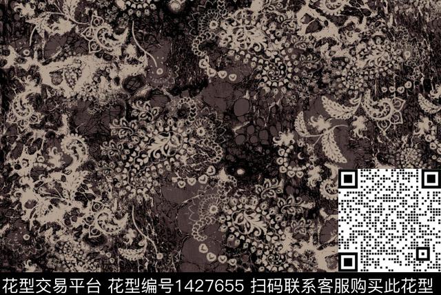 佩斯利传统印花花型下载（图片编号: 1427655） - 瓦栏（Walan）