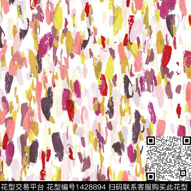 xz2004.jpg - 1428894 - 肌理 抽象 真丝 - 数码印花花型 － 女装花型设计 － 瓦栏