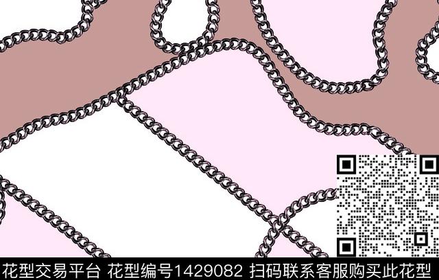 LZS0123E.jpg - 1429082 - 大牌风 抽象 艺术 - 数码印花花型 － 其他花型设计 － 瓦栏