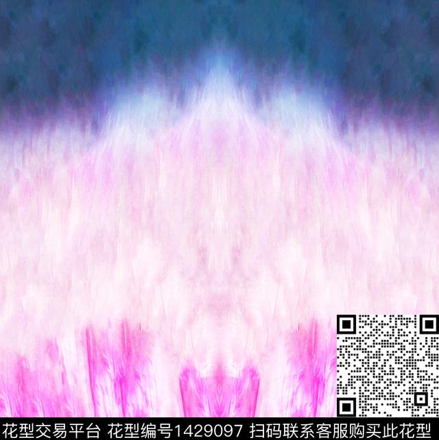 LZZ0484H.jpg - 1429097 - 扎染花型 大牌风 抽象 - 数码印花花型 － 其他花型设计 － 瓦栏