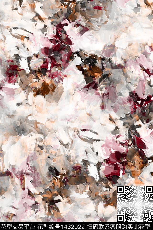 xz2065.jpg - 1432022 - 肌理 抽象 真丝 - 数码印花花型 － 女装花型设计 － 瓦栏