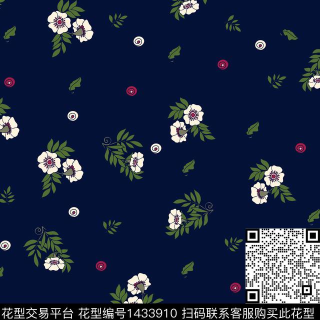 f60.jpg - 1433910 - 数码花型 复古 花卉 - 数码印花花型 － 女装花型设计 － 瓦栏
