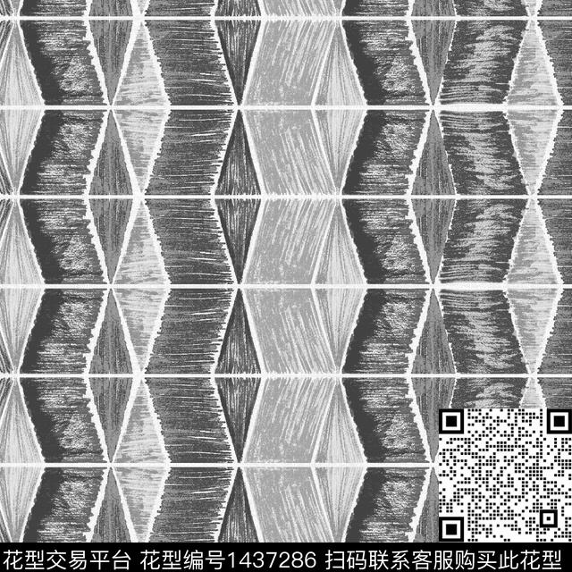 炫彩趋势花型文艺数码印花花型下载（图片编号: 1437286） - 瓦栏（Walan）
