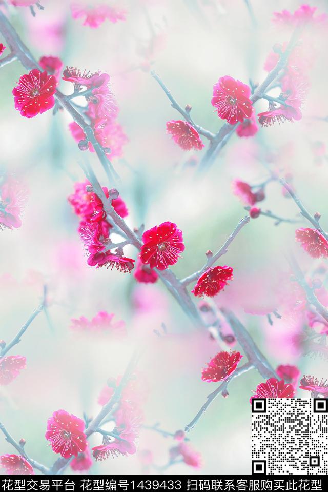 XH (688).jpg - 1439433 - 时尚 花卉 风景景观 - 数码印花花型 － 女装花型设计 － 瓦栏
