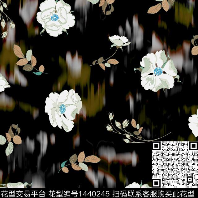 BSMYSJ0474.jpg - 1440245 - 绿植树叶 数码花型 花卉 - 数码印花花型 － 童装花型设计 － 瓦栏