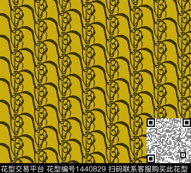 WL0722C7.jpg - 1440829 - 线条画 几何 大牌风 - 数码印花花型 － 男装花型设计 － 瓦栏