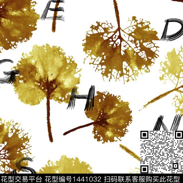字母.jpg - 1441032 - 趋势花型 字母 数码花型 - 数码印花花型 － 男装花型设计 － 瓦栏