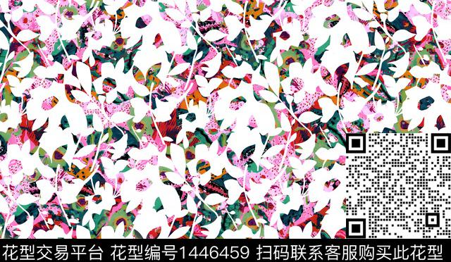 A081.jpg - 1446459 - 抽象 小清新 长巾 - 数码印花花型 － 女装花型设计 － 瓦栏
