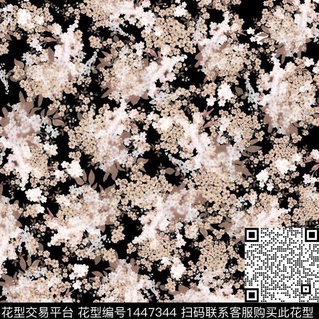 花卉小碎花数码花型数码印花花型下载（图片编号: 1447344） - 瓦栏（Walan）