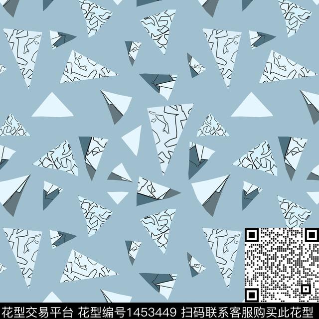 20210916-nz-8-4.jpg - 1453449 - 几何 三角形 大牌风 - 传统印花花型 － 男装花型设计 － 瓦栏