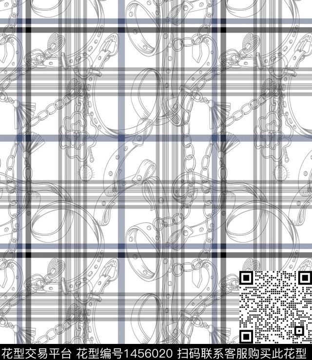 2021-02-01.jpg - 1456020 - 底纹 佩斯利 中格 - 传统印花花型 － 女装花型设计 － 瓦栏