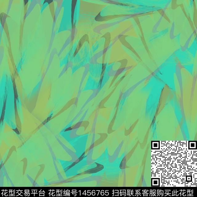 20211020-nzjl-1-00.jpg - 1456765 - 线条 抽象 肌理图案 - 数码印花花型 － 男装花型设计 － 瓦栏