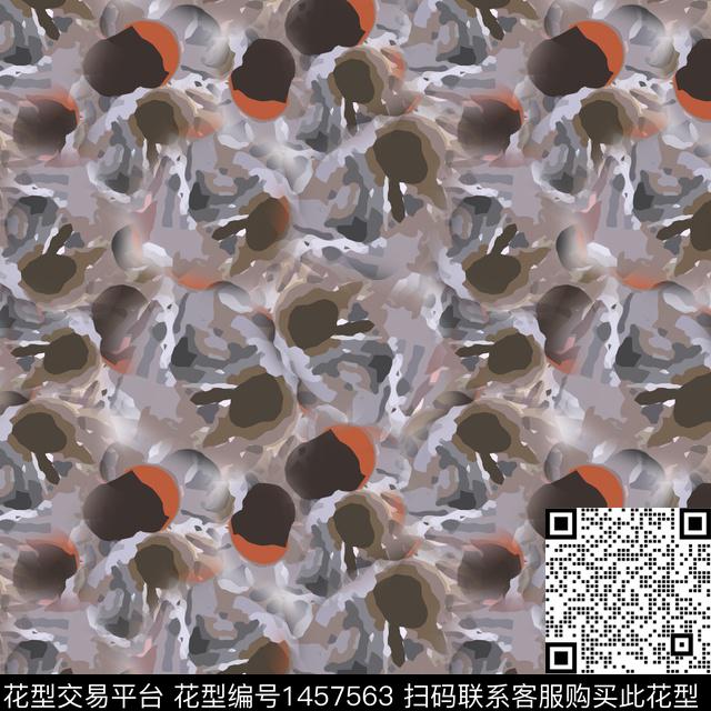 20211020-nzjl-7-2.jpg - 1457563 - 数码花型 抽象 肌理图案 - 数码印花花型 － 男装花型设计 － 瓦栏