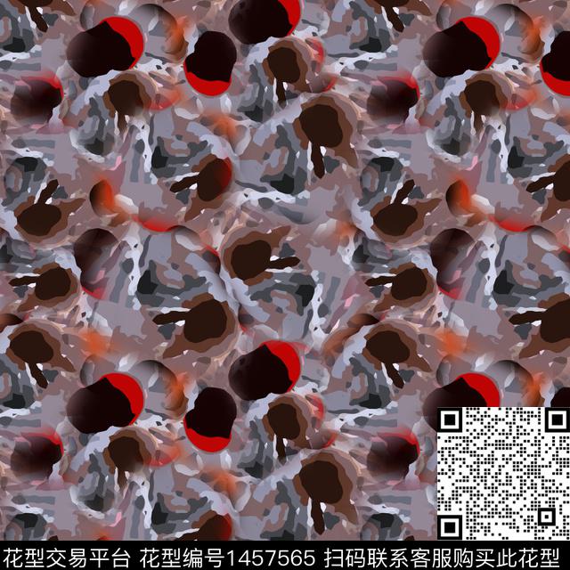20211020-nzjl-7-4.jpg - 1457565 - 数码花型 抽象 肌理图案 - 数码印花花型 － 男装花型设计 － 瓦栏