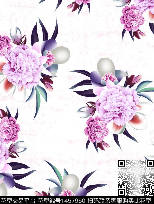 17.jpg - 1457950 - 数码花型 女装定位花 花卉 - 数码印花花型 － 女装花型设计 － 瓦栏