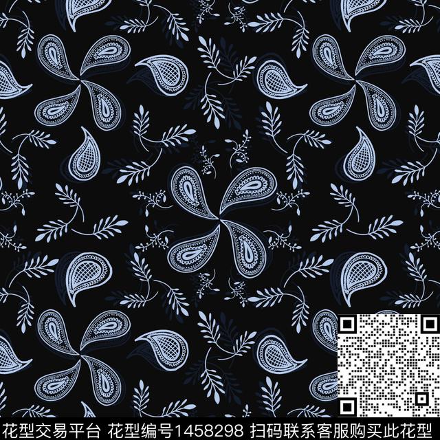 花卉大牌风小碎花传统印花花型下载（图片编号: 1458298） - 瓦栏（Walan）