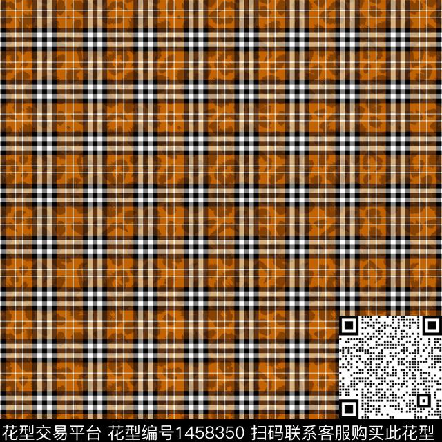 2020-09-18-1.jpg - 1458350 - 几何 佩斯利 大牌风 - 传统印花花型 － 方巾花型设计 － 瓦栏