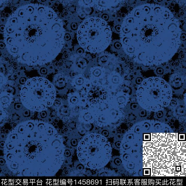扎染花型大牌风迷彩图案数码印花花型下载（图片编号: 1458691） - 瓦栏（Walan）
