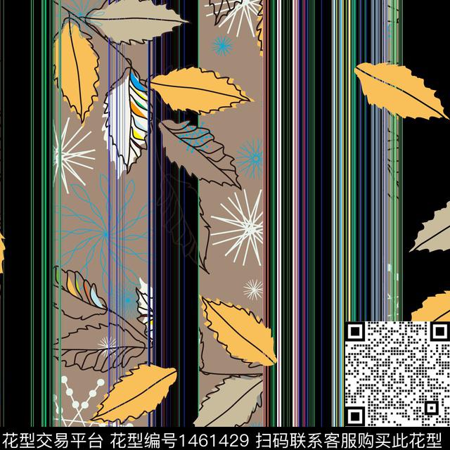 未标题-1aakuan91-p.jpg - 1461429 - 数码花型 趋势花型 男装 - 数码印花花型 － 男装花型设计 － 瓦栏