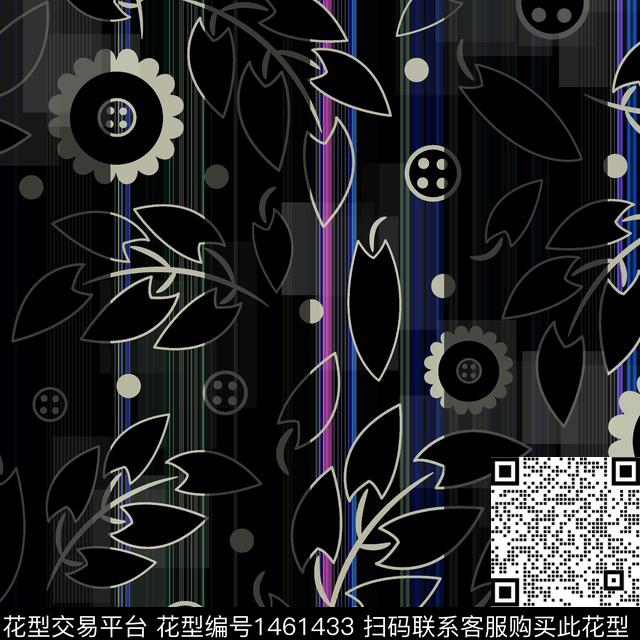 未标题-1aakuan9cB.jpg - 1461433 - 数码花型 趋势花型 男装 - 数码印花花型 － 男装花型设计 － 瓦栏