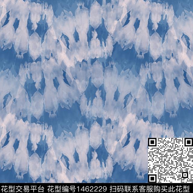 扎染花型线条笔触民族风图案数码印花花型下载（图片编号: 1462229） - 瓦栏（Walan）