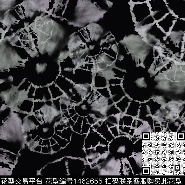 扎染花型扎染风格民族风图案数码印花花型下载（图片编号: 1462655） - 瓦栏（Walan）
