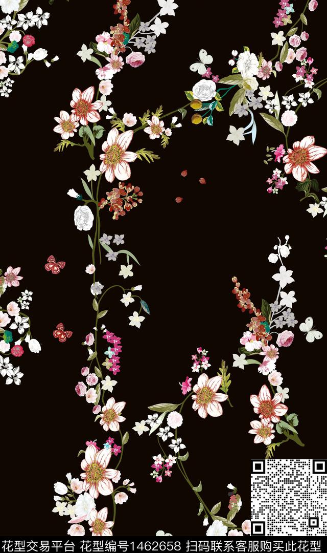 11-4.jpg - 1462658 - 数码花型 女装 花卉 - 数码印花花型 － 女装花型设计 － 瓦栏