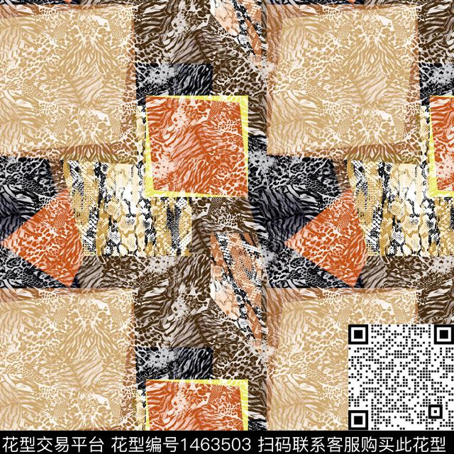 collage.jpg - 1463503 - 菱形 几何 数码花型 - 数码印花花型 － 男装花型设计 － 瓦栏