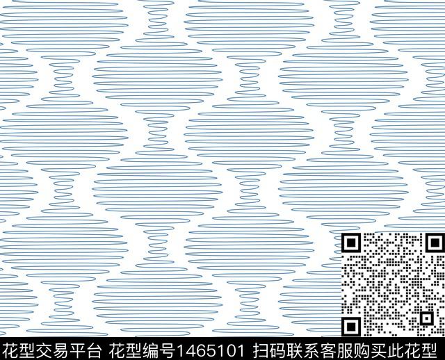 ZJY2021-05-10-05A .jpg - 1465101 - 几何 线条画 几何定位 - 传统印花花型 － 床品花型设计 － 瓦栏