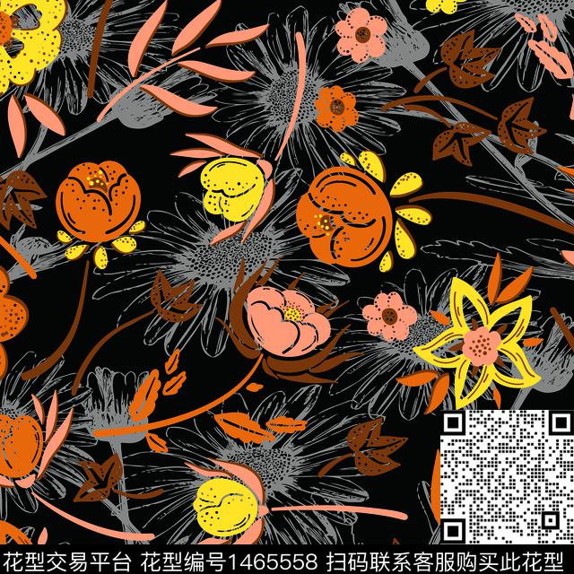 2.jpg - 1465558 - 田园 佩斯利 民族风 - 传统印花花型 － 女装花型设计 － 瓦栏