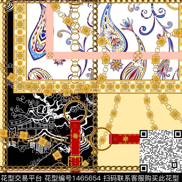 40.jpg - 1465654 - 豹纹 民族风 大牌风 - 传统印花花型 － 女装花型设计 － 瓦栏