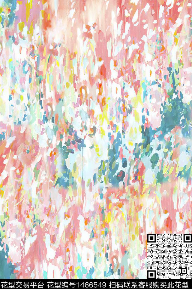 xz2708.jpg - 1466549 - 肌理 抽象 真丝 - 数码印花花型 － 女装花型设计 － 瓦栏