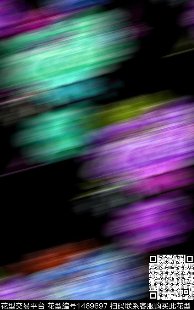 霓虹1.jpg - 1469697 - 颜色 艺术 霓虹数码 - 数码印花花型 － 女装花型设计 － 瓦栏