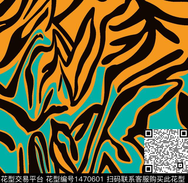 线条几何数码花型数码印花花型下载（图片编号: 1470601） - 瓦栏（Walan）