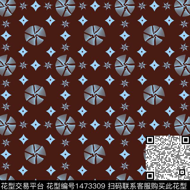 20220112-nz-1-3.jpg - 1473309 - 菱形 几何 传统纹样 - 数码印花花型 － 男装花型设计 － 瓦栏