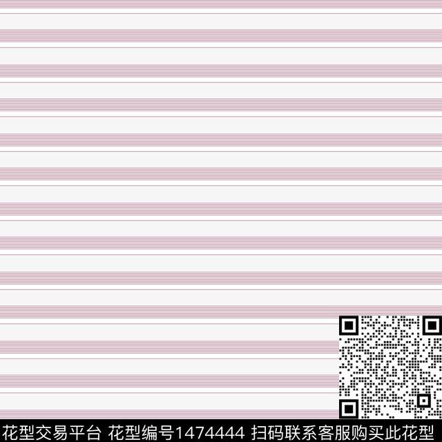 ZJY2022-01-21-12A.jpg - 1474444 - 几何 几何花卉 时尚 - 传统印花花型 － 床品花型设计 － 瓦栏