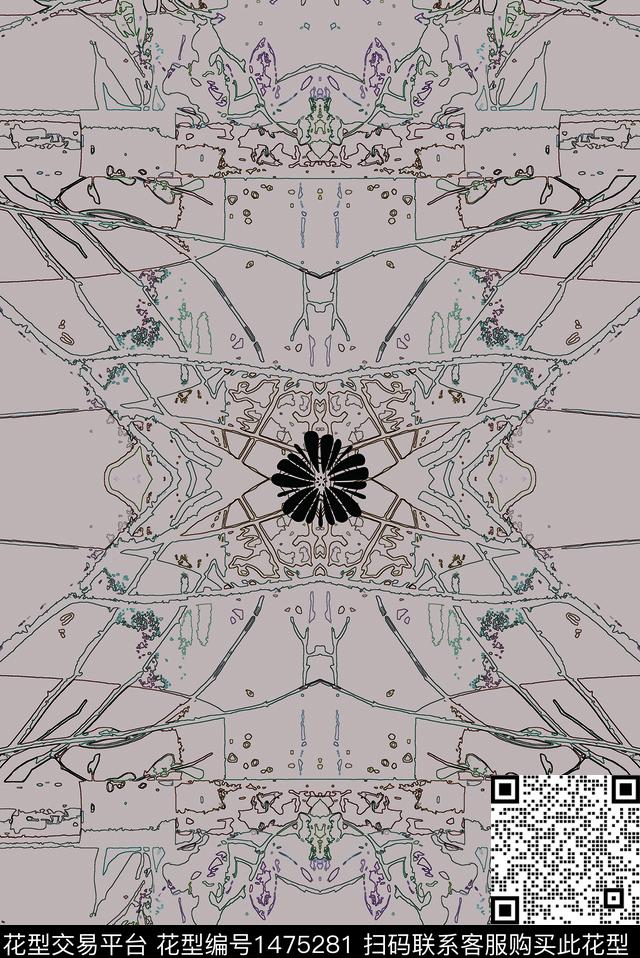 6.jpg - 1475281 - 几何 时尚 佩斯利 - 数码印花花型 － 男装花型设计 － 瓦栏