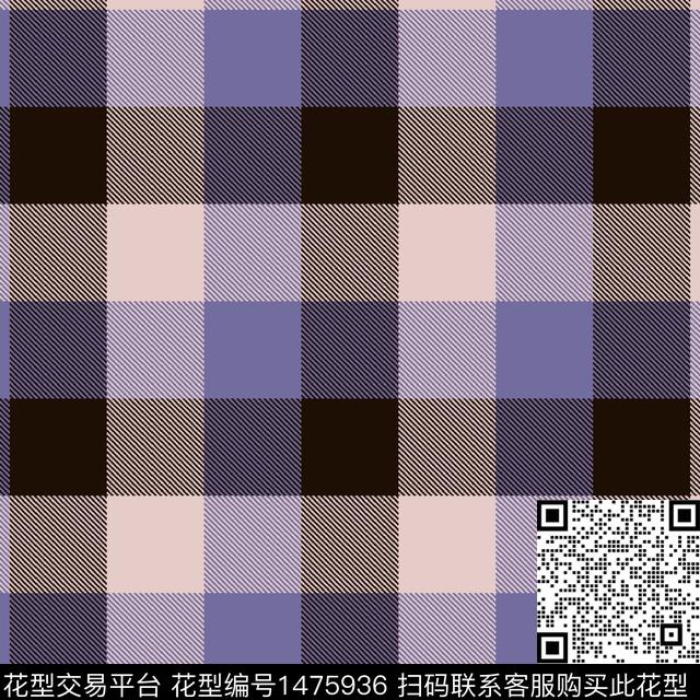 几何清爽底花卉条纹格纹传统印花花型下载（图片编号: 1475936） - 瓦栏（Walan）