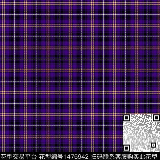 几何清爽底花卉条纹格纹传统印花花型下载（图片编号: 1475942） - 瓦栏（Walan）