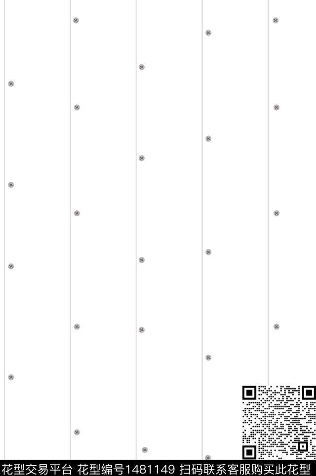 22-38灰线.jpg - 1481149 - 几何 格子 条纹 - 数码印花花型 － 女装花型设计 － 瓦栏