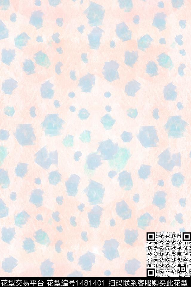 肌理日本大牌风数码印花花型下载（图片编号: 1481401） - 瓦栏（Walan）